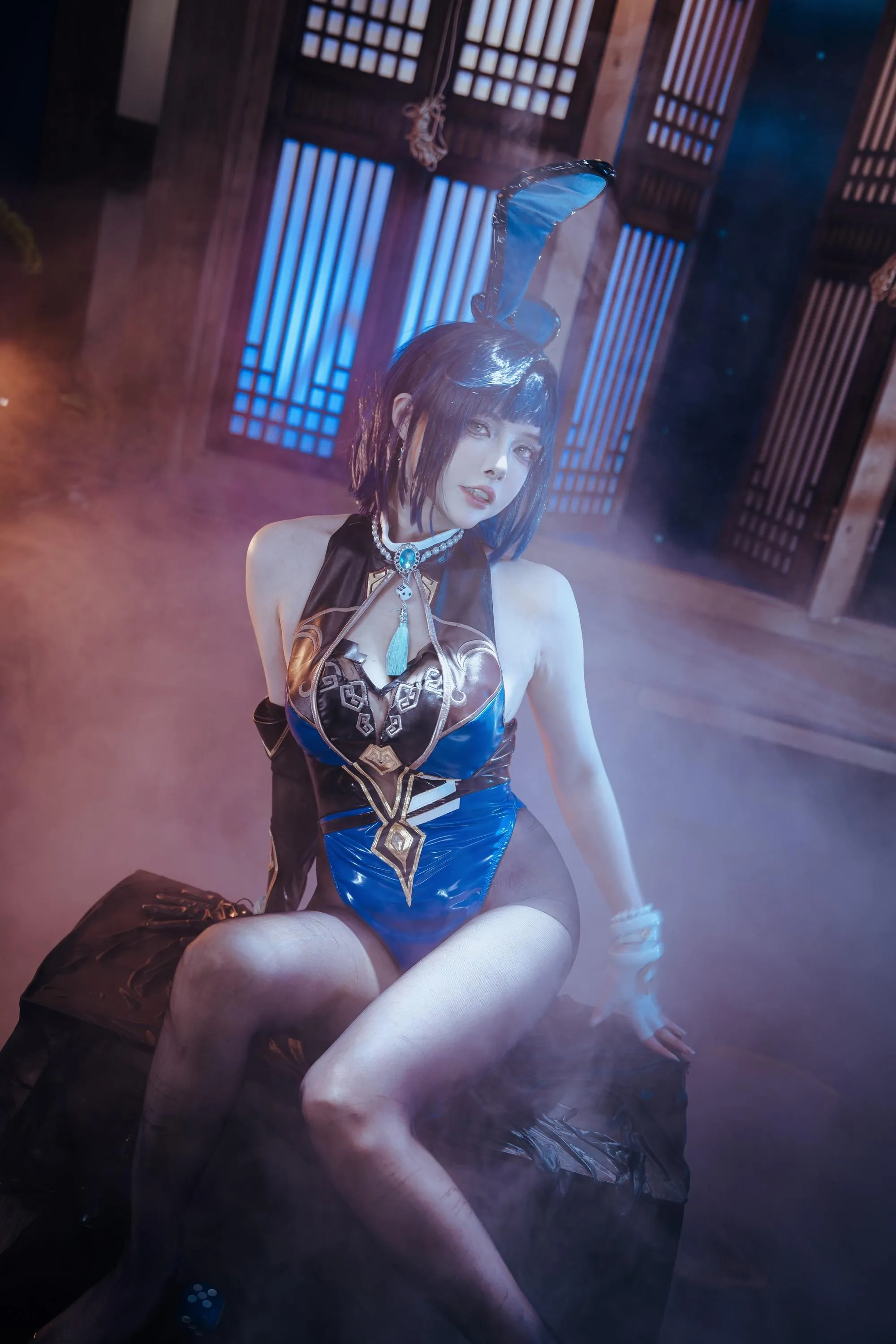 秋和柯基 – NO.105 夜兰 兔女郎 [92P]插图1